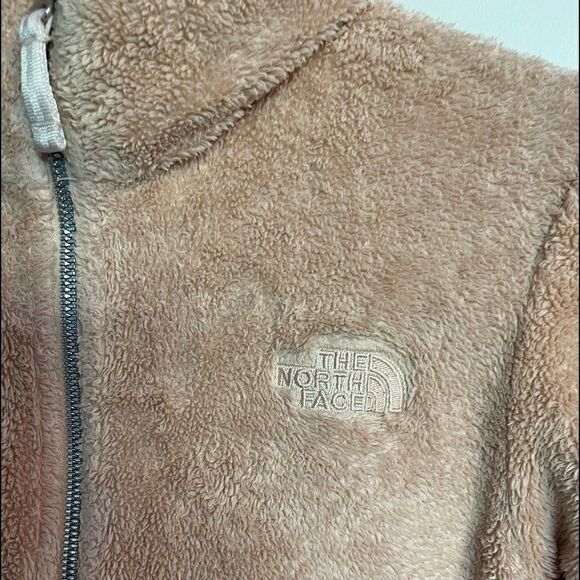 The North Face Osito Fleece Long Sleeves Pockets Zipper Up Pink Jacket.Size S - Picture 7 of 14